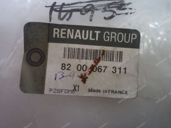 Renault Megane 2 Sol Ön Kapı Bağlantı Contası Keçesi Orj 8200067311 YP (DB1316)