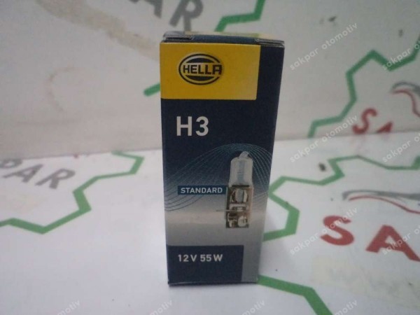 Hella Comet 500 Sürücü Sis Lambası ve Ampülü Orjinal YP (BB126)