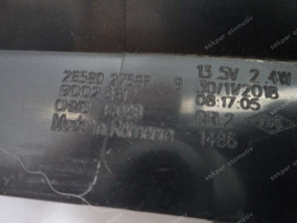 Renault Clio 4 Megane 4 3.Stop Lambası Orj 265902759R CP (AC123)