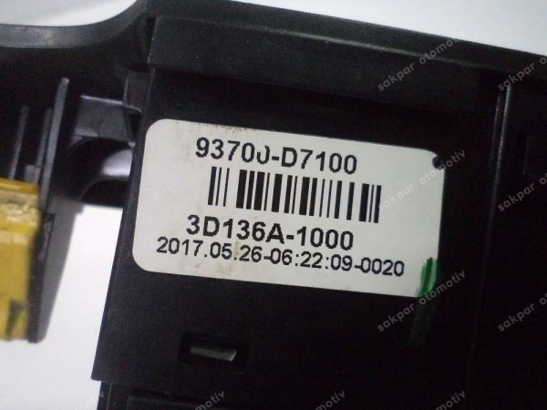 Hyundai Tucson Dörtlü Düğmesi Orjinal 93700-D7100 CP (AF134)