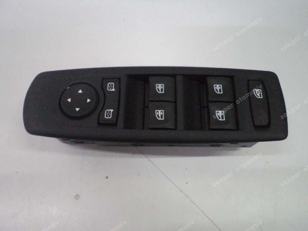 Renault Fluence Megane 3 Sol Ön Cam Düğmesi Paneli Orj Amb 254000005R YP (AF134)