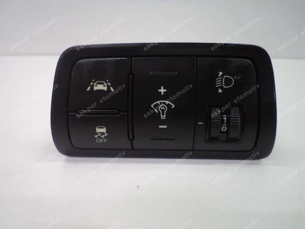 Hyundai İ20 Şerit Takip Far Ayar Kontrol Düğmesi Orj 93300-C8900 CP (DE113)