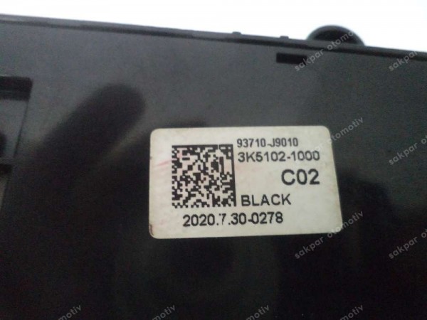 Hyundai Kona Far Ayar Düğme Takımı Butonu Orj 93710-J9010 CP (DE113)