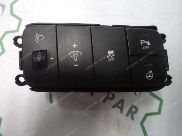 Hyundai İ10 Far Ayar Kontrol Düğme Grubu Orj 299131553 CP (DE113)