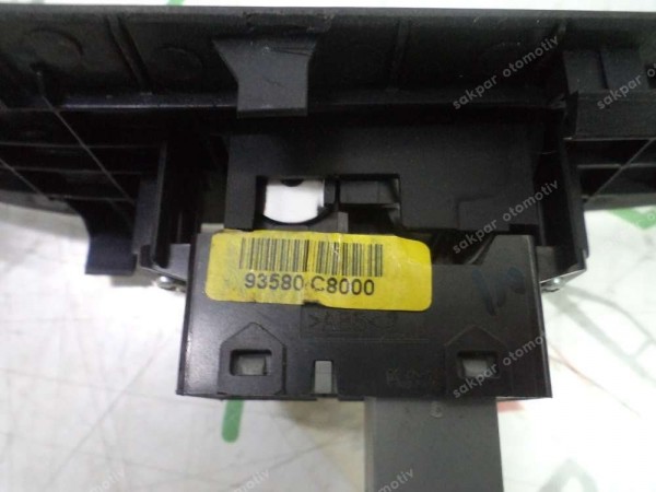 Hyundai İ20 Tekli Cam Düğmesi Ve Çerçevesi Orj 93580-C8000 CP (DE113)