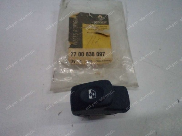 Renault Twngo Cam Açma Kumanda Düğmesi 7700838097 YP HP (AF121)