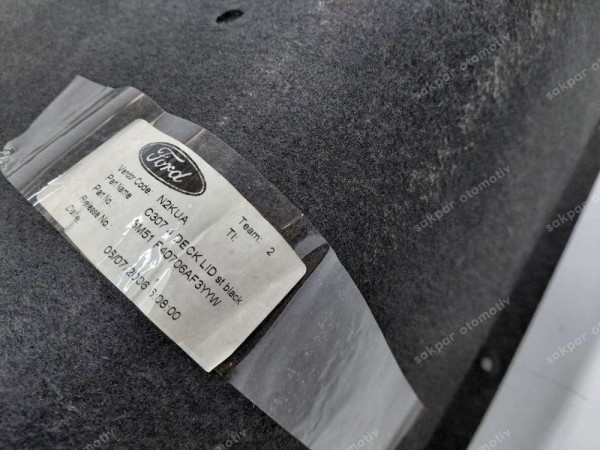 Ford Focus 2 Sedan Trim Bagaj Kapağı Kaplaması Abanoz 5M51F40706AF3YYW CP (IB120)
