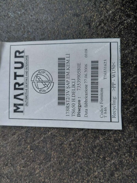 Fiat Siena Şapkalık 735399058 YP (IB-120)