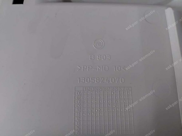 Citroen Jumper Mk3 Tavan Rafı Güneşlik Bakaliti 1305824070 CP (IB-120)