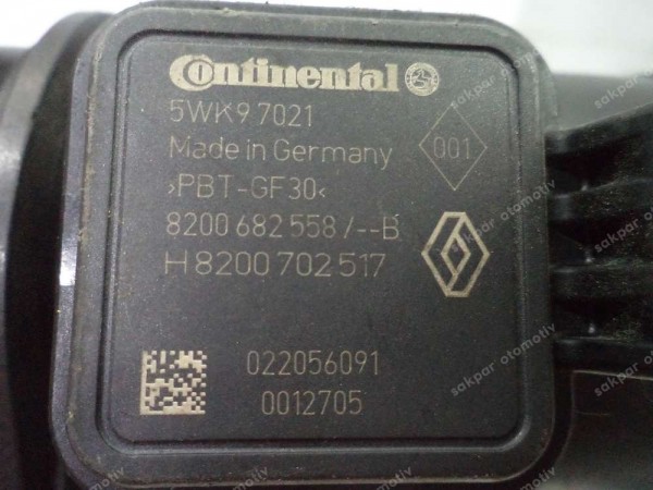 Renault Megane 3 Fluence Hava Akışmetre Debimetre MAF Sensörü Orj 8200682558 CP (DE115)