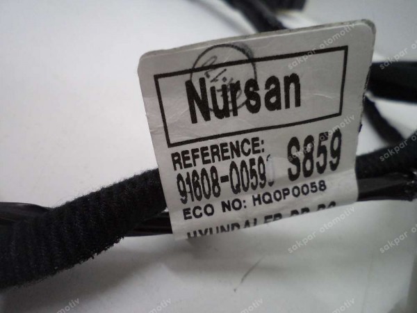 Hyundai İ20 Bayon Sol Ön Kapı Tesisatı Orj 91608-Q0590 YP SP (ZB123)