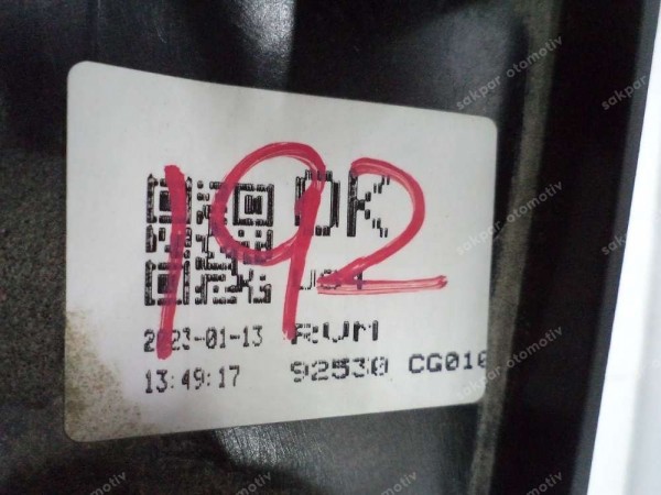 Hyundai Staria Plakalık Lambası ve Geri Görüş Kamerası Orj 99240-CG600 YP SP (DC127)