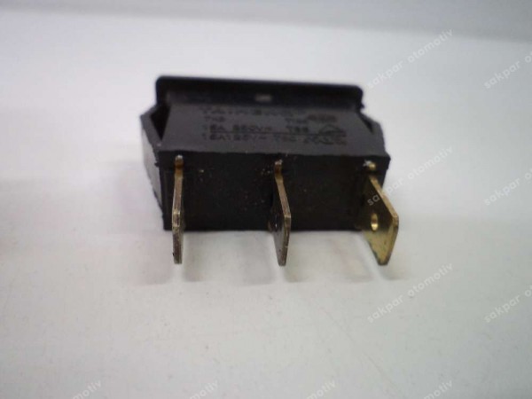 Led Işıklı On Off Anahtar Düğmesi Amb YP (DE115)