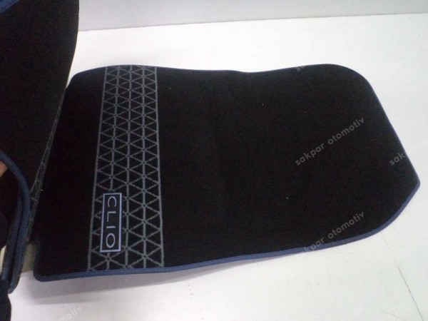 Renault Clio 4 Mavi Halı Paspas Takımı Orjinal 8201321303 YP (5A)