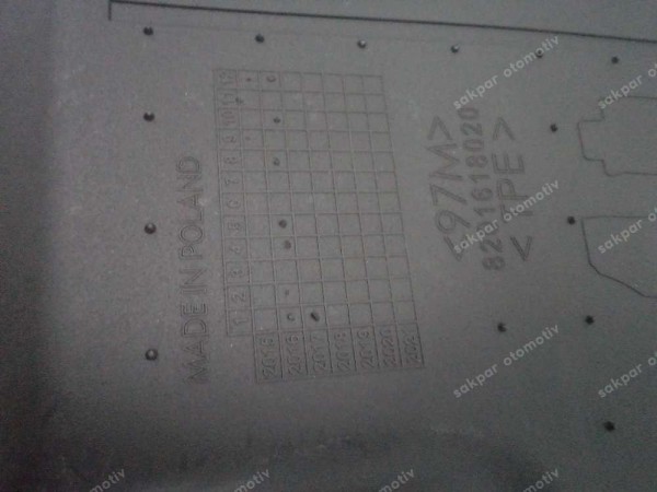 Renault Espace 5 Kauçuk Paspas Takımı Orjinal 8201618020 YP (5A)