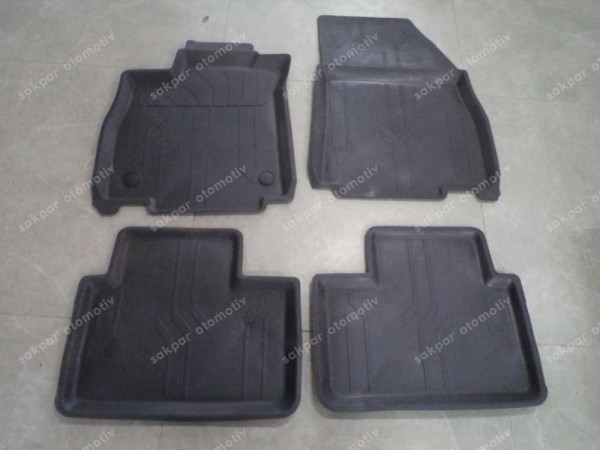 Renault Talisman Kauçuk Paspas Takımı Orjinal (5 Parça) 8201618021 CP (HA120)