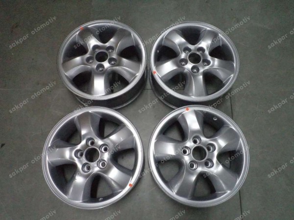 Hyundai Santa Fe 16 İnç Jant Takımı 5x114.3 Orjinal 52910-26550 Amb YP (IG110)