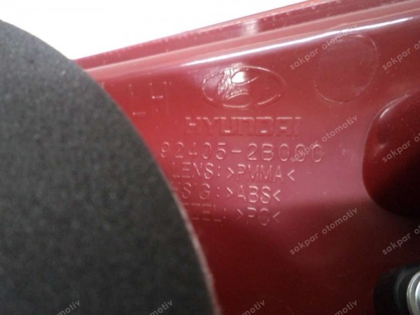 Hyundai Santa Fe Sol İç Stop Orjinal 92405-2B000 92405-2B020 YP (AG120)