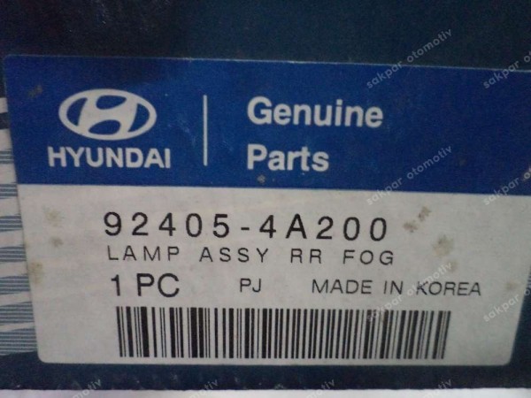 Hyundai H100 H1 Arka Sis Lambası 92405-4A200 92450-43400 YP (GB110)