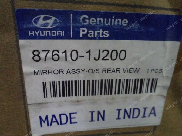 Hyundai İ20 Sol Ayna Elektrikli Orjinal 87610-1J200 YP (EC130)