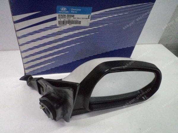 Hyundai Elantra Sağ Ayna Elektrikli Orjinal 87620-2D550 YP (EC130)