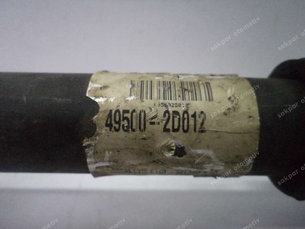 Hyundai Elantra Sağ Ön Aks Orjinal 49500-2D012 YP (GE120)