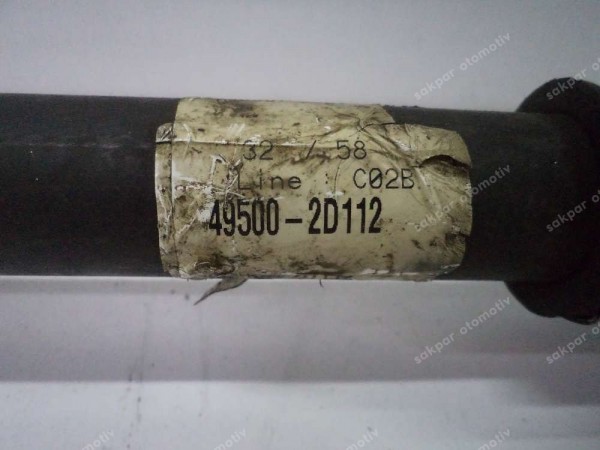 Hyundai Elantra Sağ Ön Aks Orjinal 49500-2D112 YP (GD120)