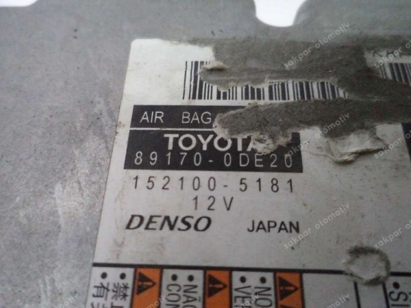 Toyota Yaris Cross Airbag Beyni 891700DE20 YP SP (DE122)