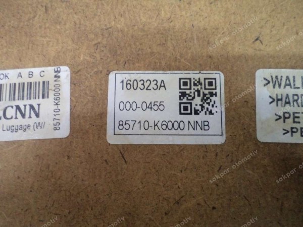 Hyundai İ10 Bagaj Halısı 85710-K6000 CP (HB120)