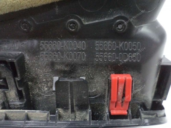 Toyota Yaris Cross Torpido Sol Difizör Havalanırma Izgarası Menfezi 55660-K0050 SP (DA126)