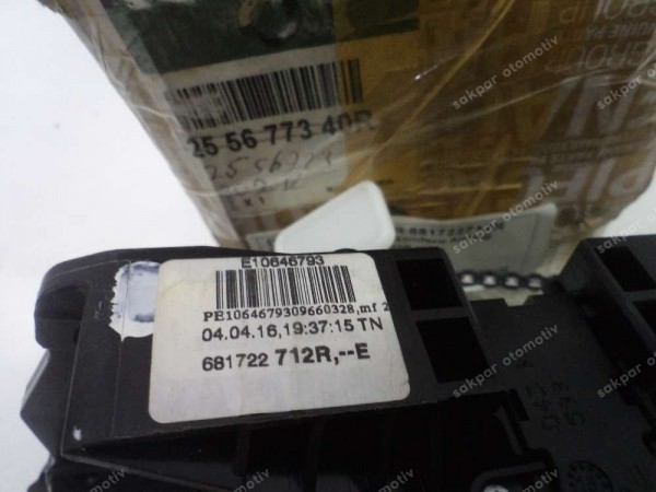 Dacia Logan Sandero Dokker Lodgy Aırbag Sargısı İkaz Kol Grubu 681722712R YP HP (DB124)