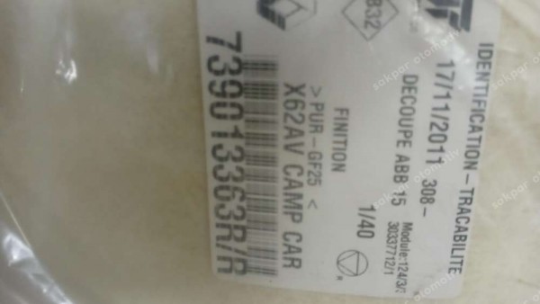 Renault Dacia Tavan Döşemesi 739013363R YP (HA200)