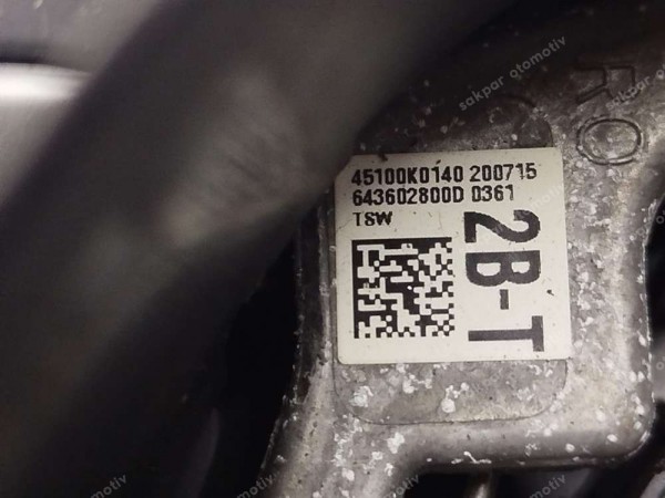 Toyota Yaris Direksiyon Simidi 45100-K0140 SP HP (EB130)