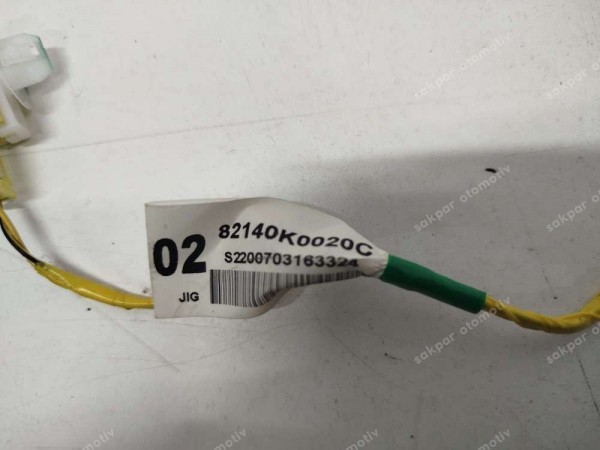 Toyota Yaris - Cross Yolcu Airag Kablosu Soketi 82140-K0020 (ZT100)