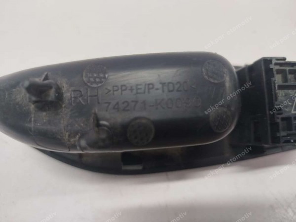 Toyota Yaris Sağ Arka Cam Açma Kapama Düğmesi Çerçevesi 74271-K0090 SP (AF132)
