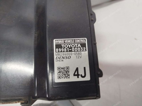 Toyota Yaris Cross Hybrit Kontrol Ünitesi Modülü 89981-0D032 YP SP (DC1210)