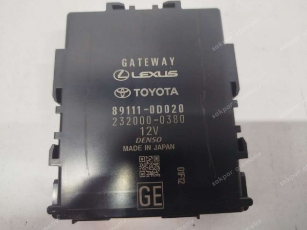 Toyota Yaris Cross Ağ Geçiş Modülü Beyni 89111-0D020 SP YP (DC1210)