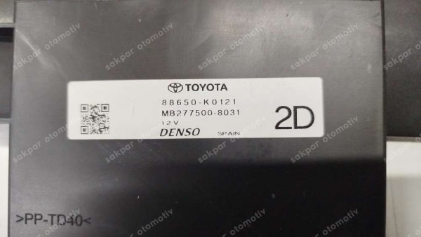 Toyota Yaris Cross Klima Kontrol Beyni Modülü 88650-K0121 YP SP (DC1210)