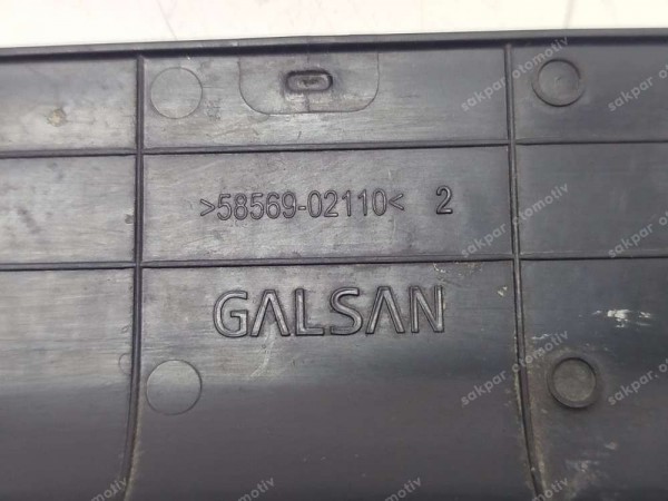 Toyota Yaris - Cross Corolla Sağ Ön Koltuk Alt Şase Kapağı 58569-02110-C0 (CC126)