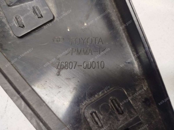 Toyota Yaris Cross Spoyler Sağ Kapak Parçası 76807-0D010 CP (DD126)