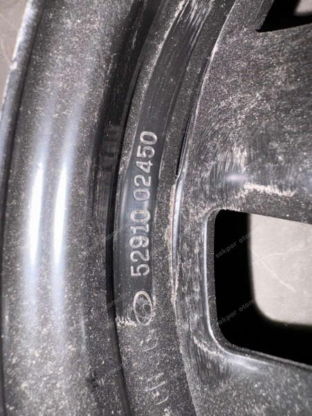 Hyundai Atos 13 İnç. Sac Jant Orj. 5291002450 YP (ZA110)