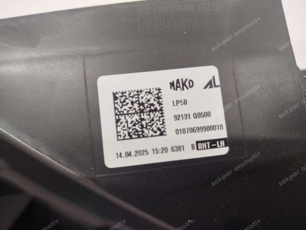 Hyundai Bayon Sol Far 92101-Q0500 CP HP (AA120)