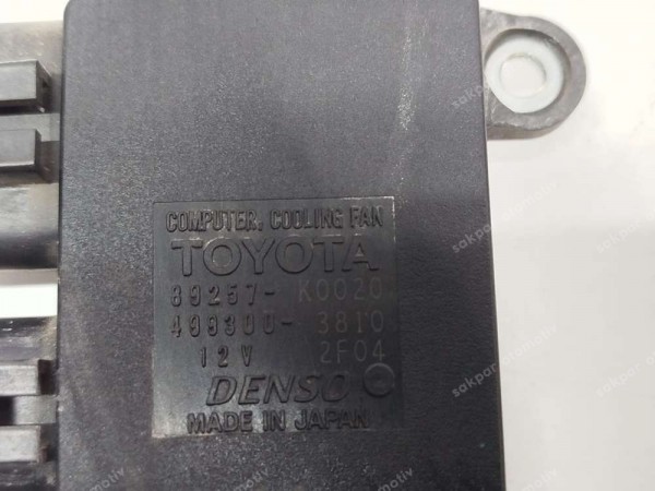 Toyota Yaris Cross Fan Rezistans Beyni Modülü 89257-K0020 SP (DC1210)