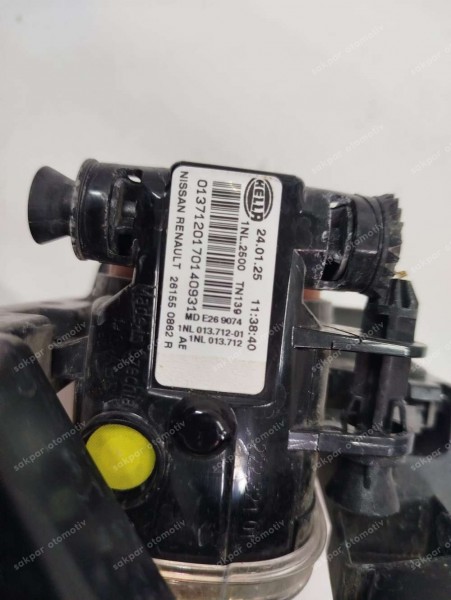 Renault Megane 4 Talisman Clio 5 Sol Sis Farı Orj Mais 261550862R SP (BB126)