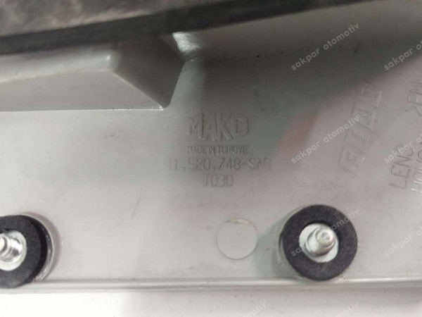 Fıat Albea Sole Sağ İç Stop Lambası Orj 041520999000 / 51809415 / 41520748 YP AMBZ (DD110-6)