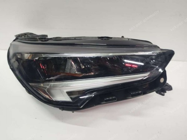 Opel Corsa F Sağ Far Komple Led 9829522580 (Ayak Hasarlı) SP HP (AD110)