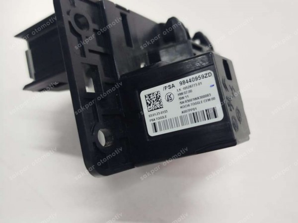 Opel Corsa F C3 208 Vites Kumanda Kontrol Paneli 98440959ZD SP (DE115)