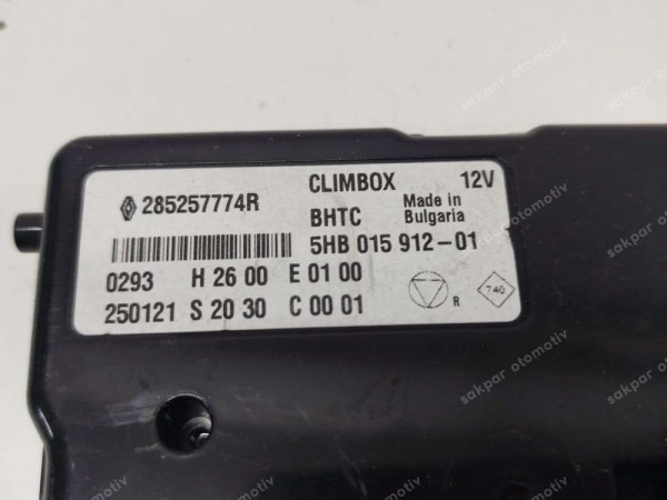 Renault Megane 4 Klima Beyni Modülü 285257774R SP (DE115)