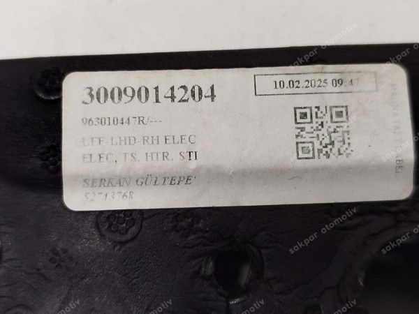 Renault Megane 4 Ayna Sağ Köpüğü 808329581R SP (CC126)