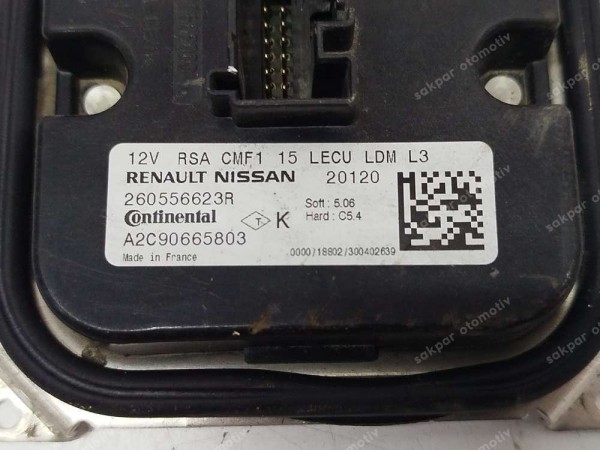 Renault Talisman Megane 4 Clio 5 Far Beyni Modülü Orj 260556623R SP (DE115)